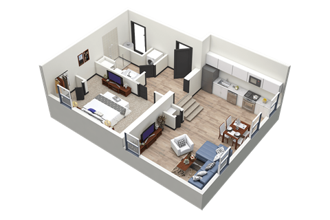The Barrel I - Floor Plan